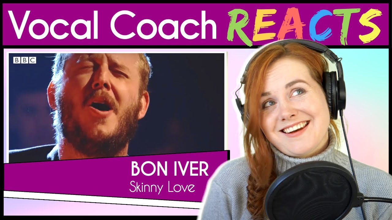 His Voice Transmits Emotion |  Bon Iver - Skinny Love (Justin Vernon Live) | Vocal Coach Reacts