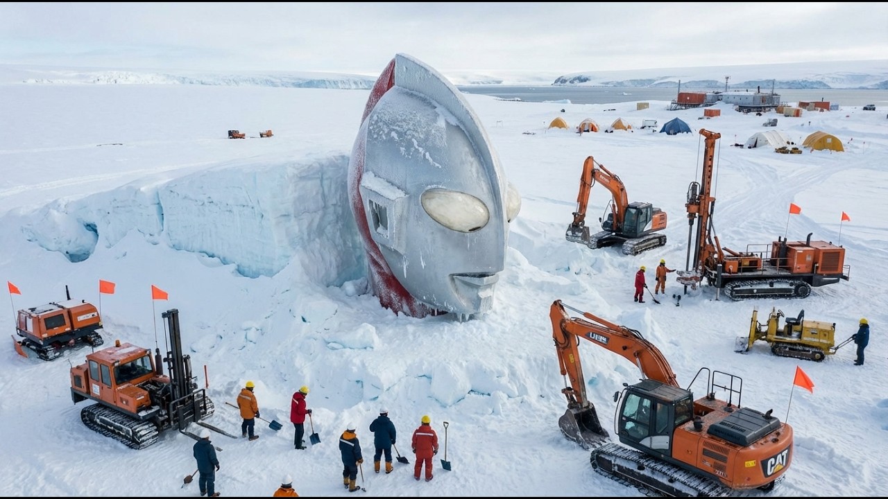 A mysterious signal under the frozen depths reveals Ultraman from icy slumber to a powerful rebirth.