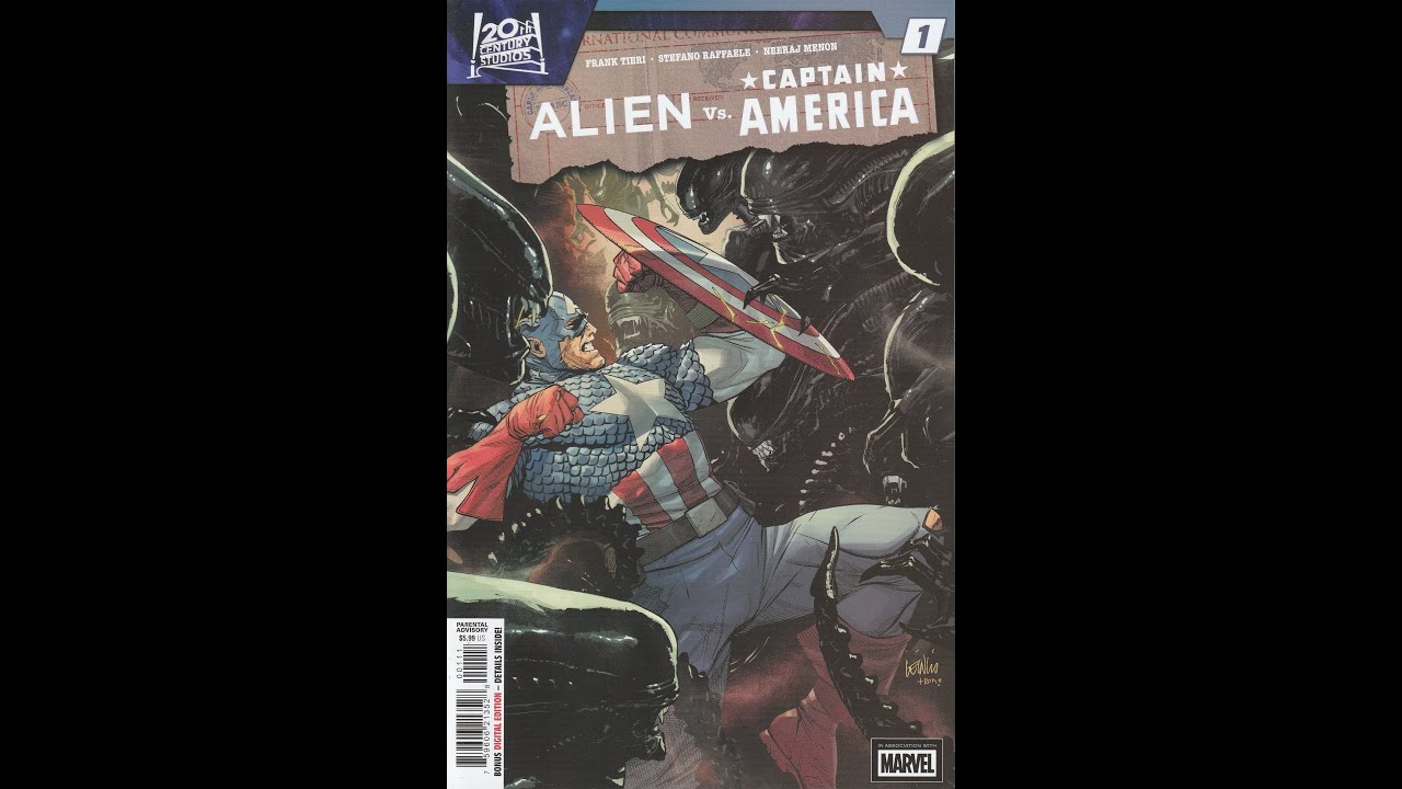 Чужой против Капитана Америки &mdash; выпуск 1 (2025, Marvel Comics) Плохие отзывы на комикс