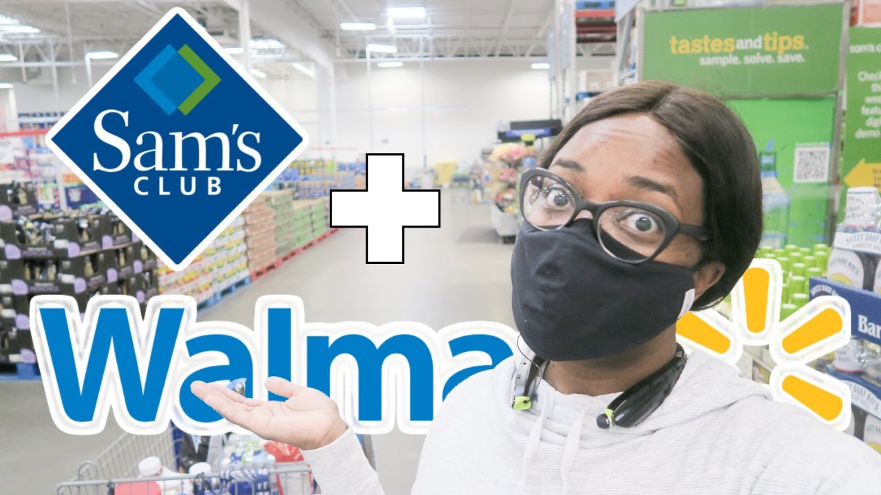MEGA GROCERY HAUL! Sams Club and Walmart Haul and SHOP WITH ME