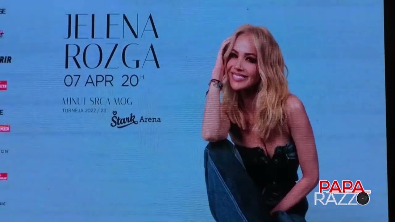 PAPARACO KONCERT JELENA ROZGA PUKO RIBNJAK - Paparazzo - Lutajuca Kamera