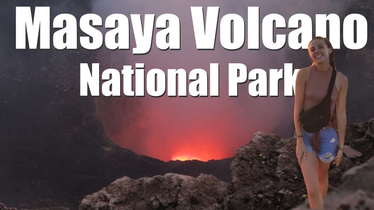 Looking into the crater of an ACTIVE VOLCANO | Masaya Volcano National Park and Granada vlog 🇳🇮