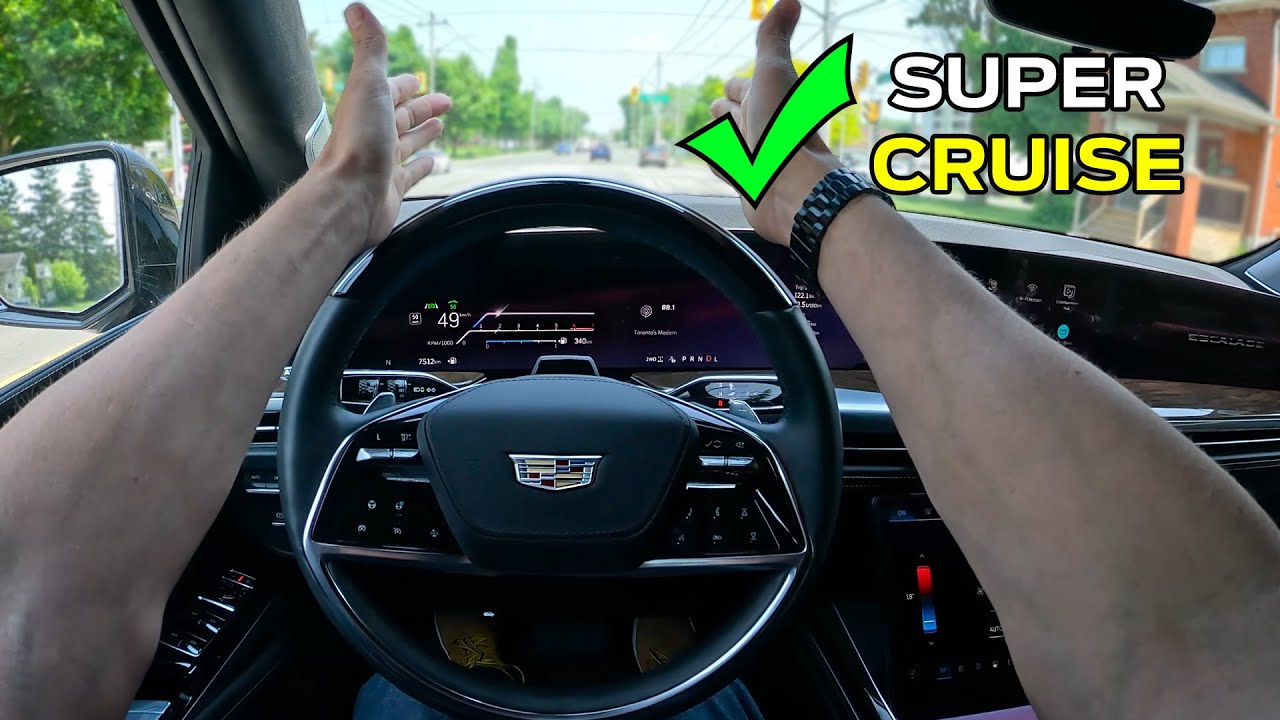 How to Use Cruise Control in the Cadilla Escalade | Normal, Adaptive and Hands Free!