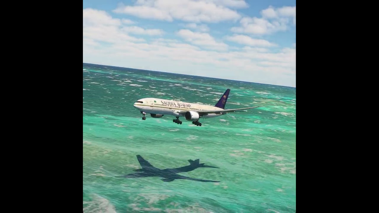 Airplane Emergency Landing in the open sea EP257