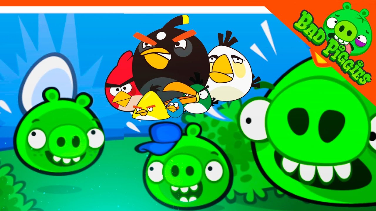 НОВАЯ ГЛАВА 4 СВИНЬИ УКРАЛИ ЯЙЦА ПТИЦ! 🐷 ИГРА ПЛОХИЕ СВИНКИ! 🐽 BAD PIGGIES HD Прохождение