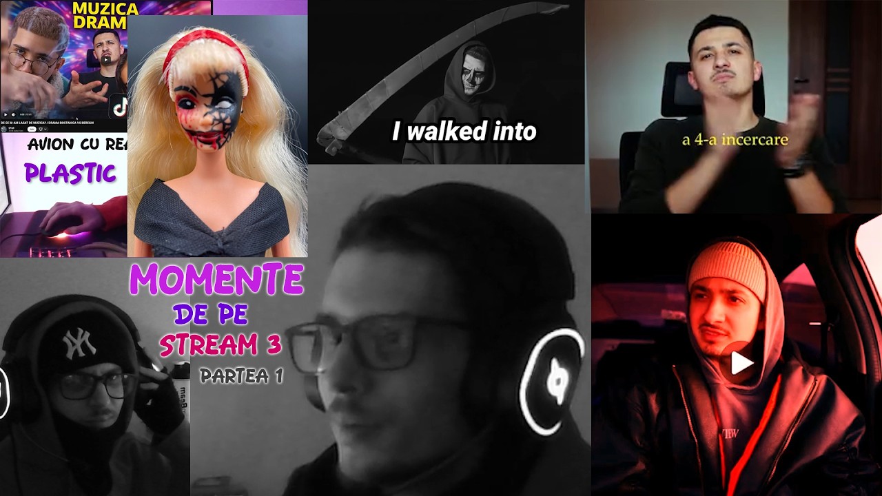 Momente De Pe Stream 3 - Partea 1 - React Dhali vlog, Demonii, Drogurile armele blocurileee