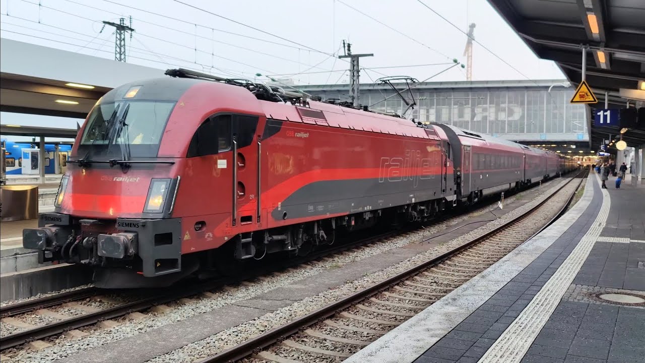 1216 016-6 mit RJ 89 von München Hbf nach Verona