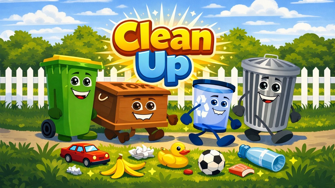 Clean Up | Learn English Songs | Helen Doron Song Club