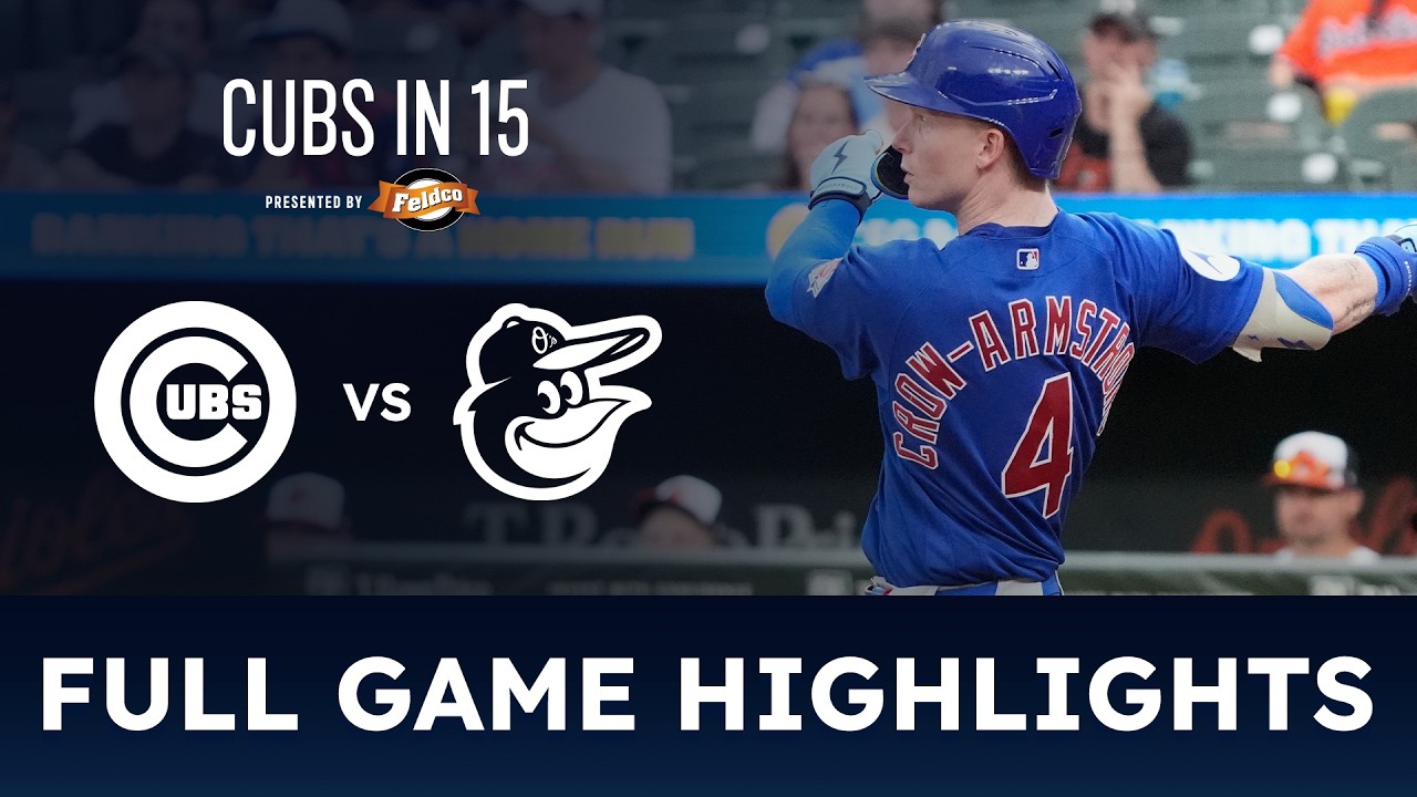 Chicago Cubs vs. Baltimore Orioles | MLB Highlights (7/9/2026)