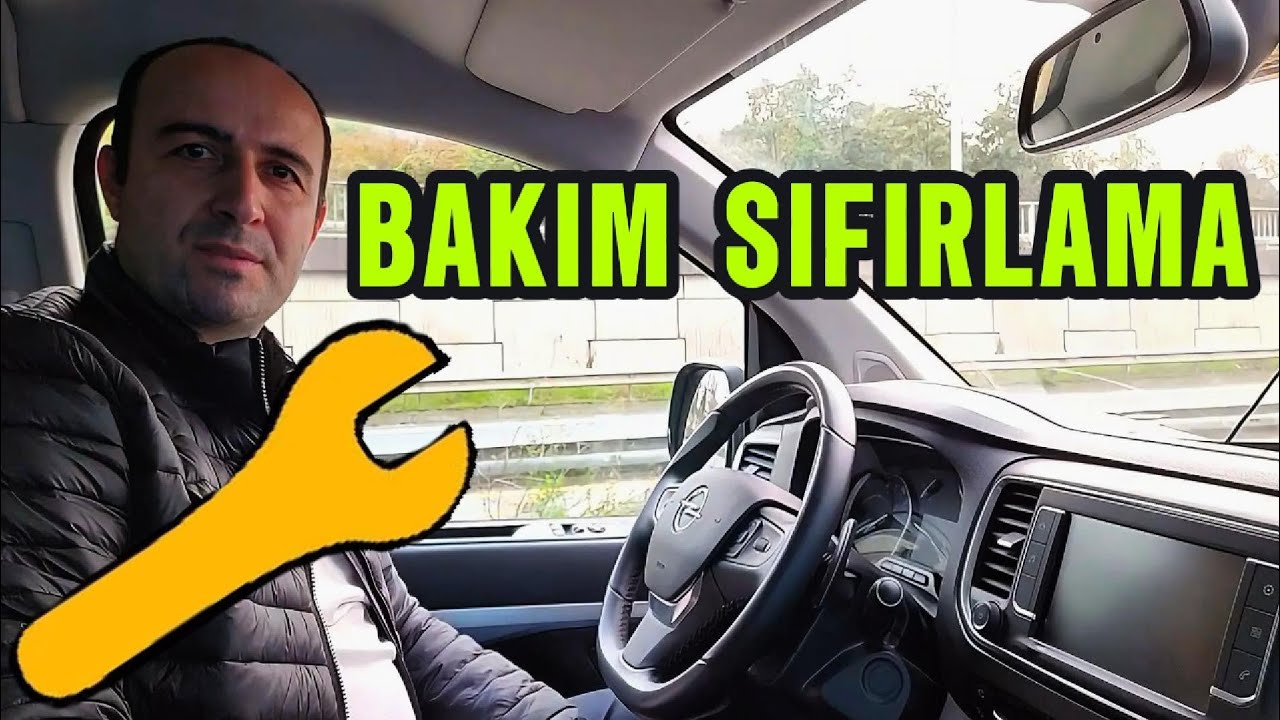 Servis bakım ışığı sıfırlama silme söndürme | PSA,Zafira,Traveller,Ulysse,Proace Verso,SPACETOURER