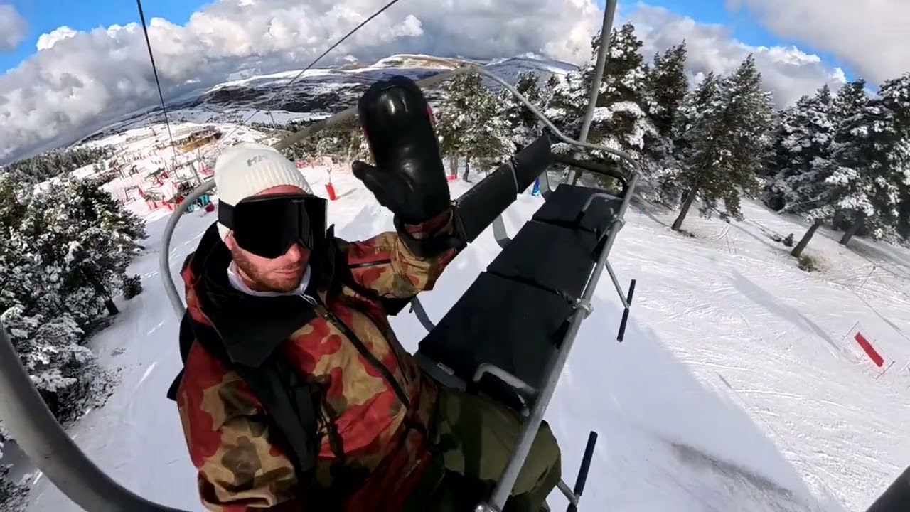 Valdelinares - Aramon 18-01-2026 Snowboard Day Trip 4k