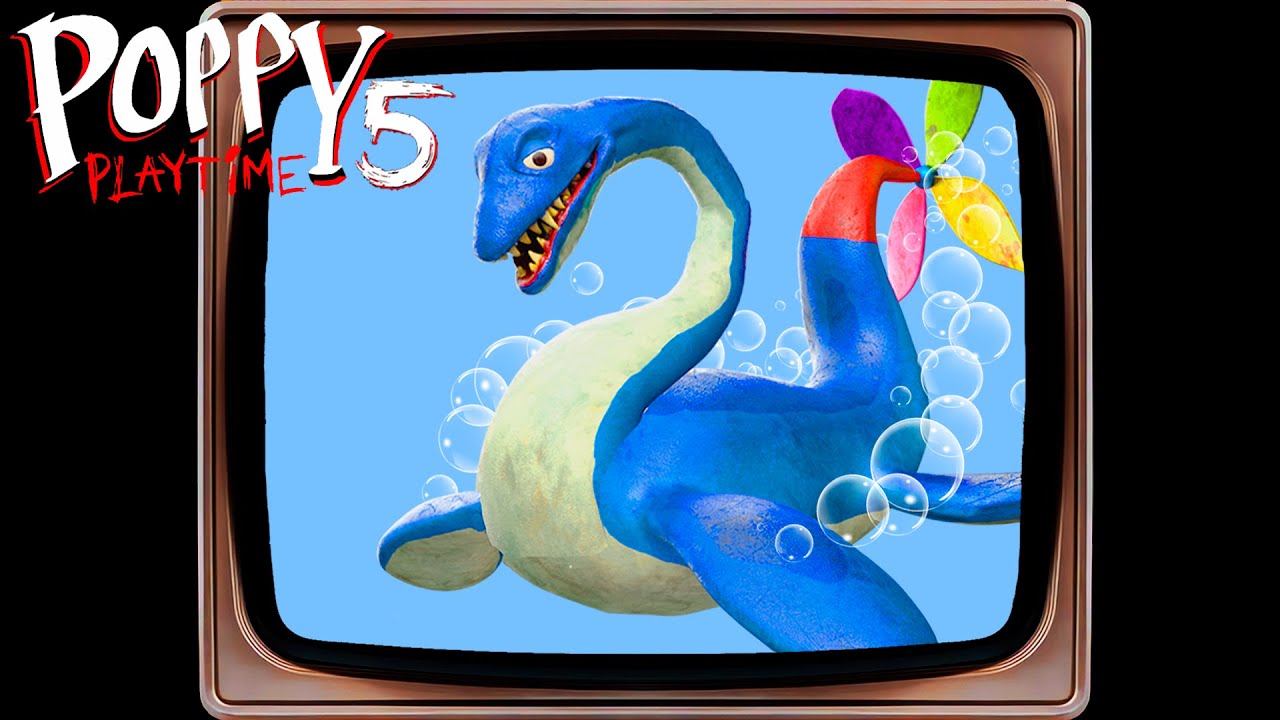 NEW PLESSY PLESIOSAUR Jingle & Song VHS Commercial Poppy Playtime: Chapter 5