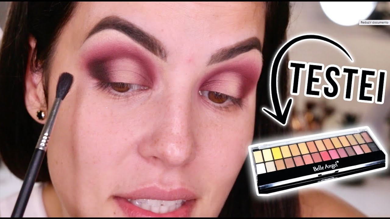 TESTEI PALETA BELLE ANGEL 28 CORES | NÃO PRESTA?!