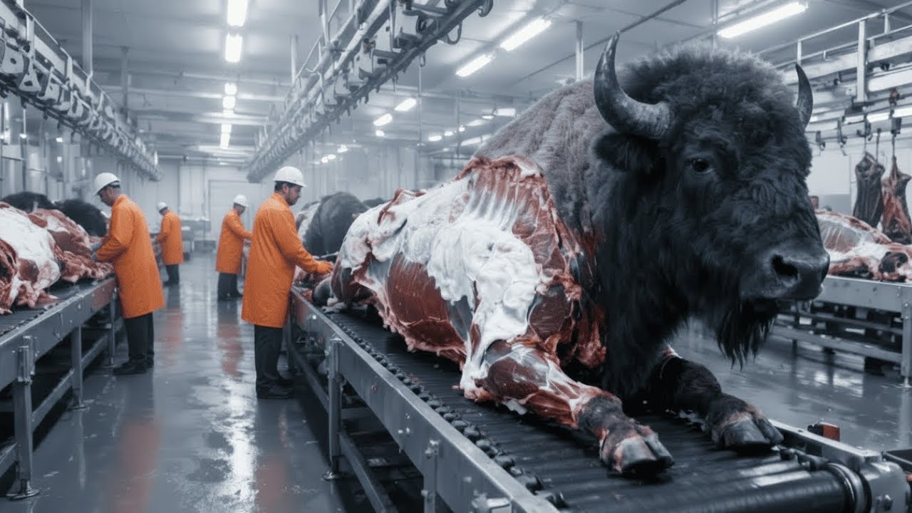 Inside the Bison Hide Processing Plant &ndash; From Wild Plains to High-End Fashion
