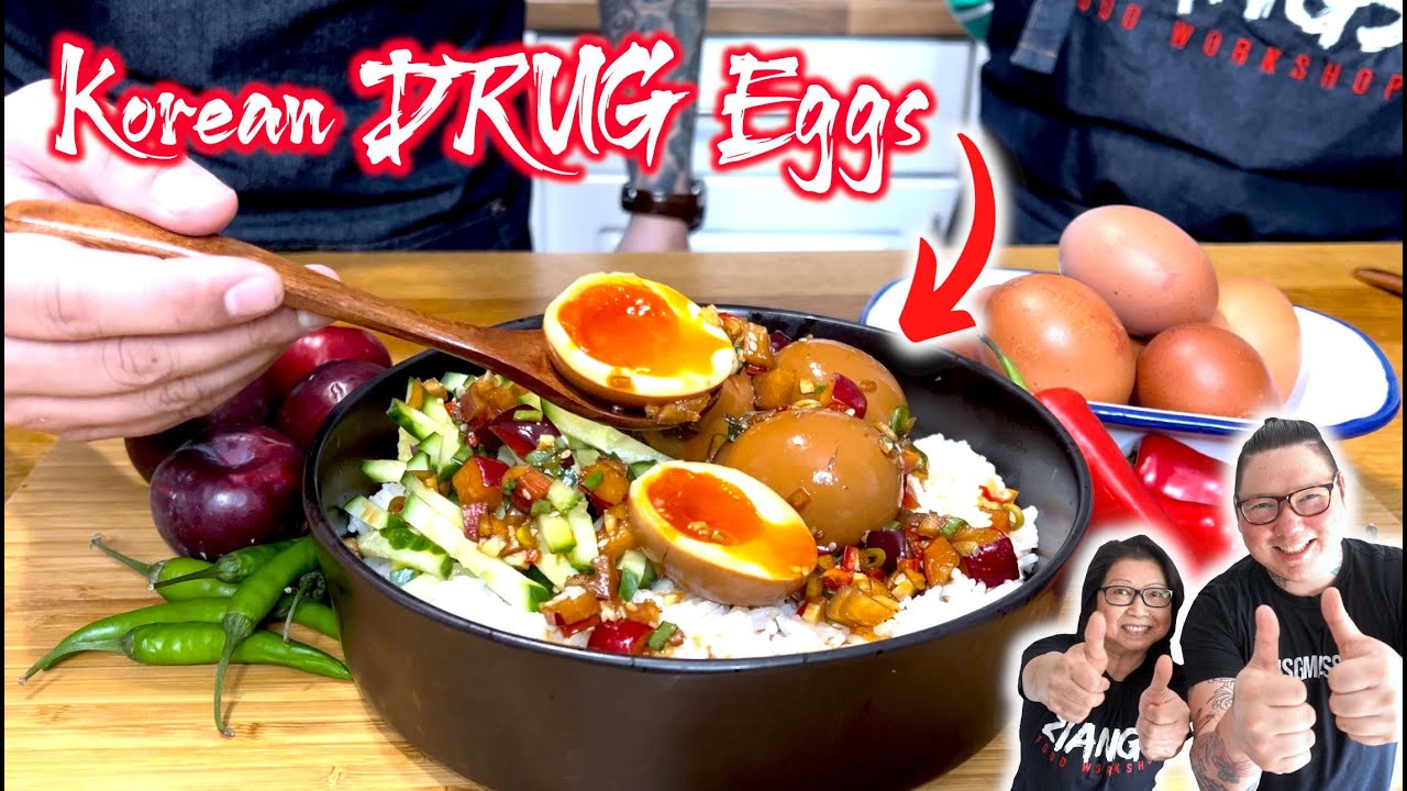 Korean DRUG Egg Recipe [Mayak Gyeran] So GOOD You'll Be Addicted To Making These - Mum and Son Cook