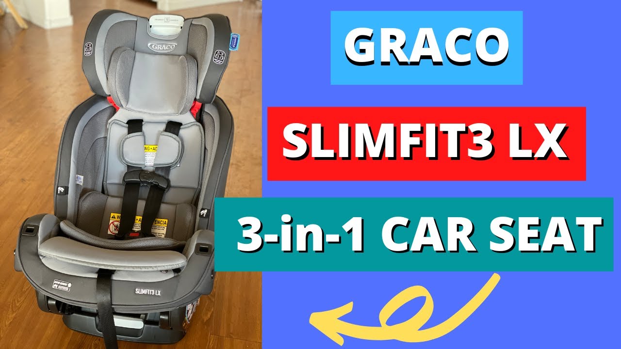 Обзор автокресла Graco Slimfit3 LX 3-в-1