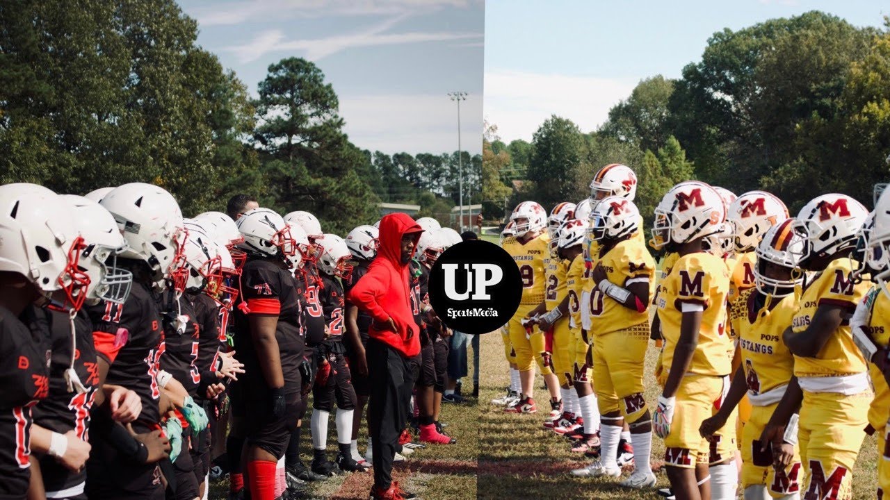 #4 Virginia Beach Mustangs (VA) vs #2 300Boyz (NC) | Back-and-forth Battle! Youth football classic!!