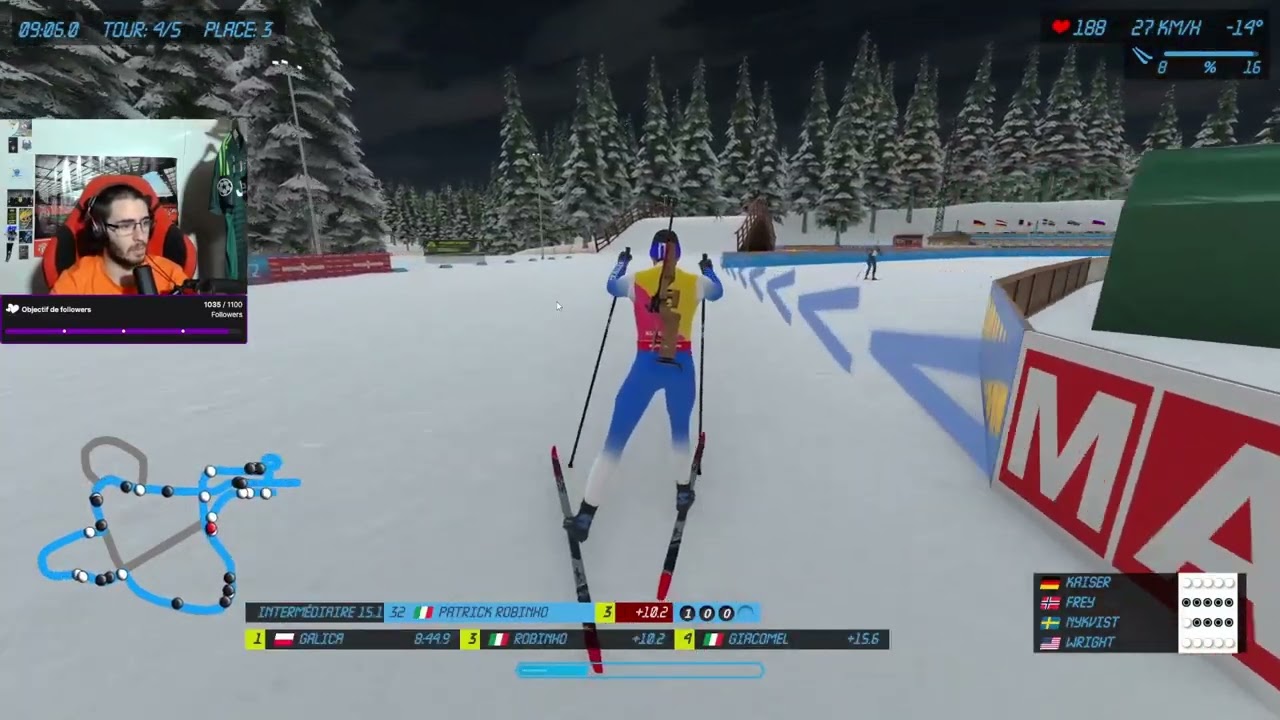 Patrick remporte tout ?? (NGL Biathlon 2026 P.29 et FIN)