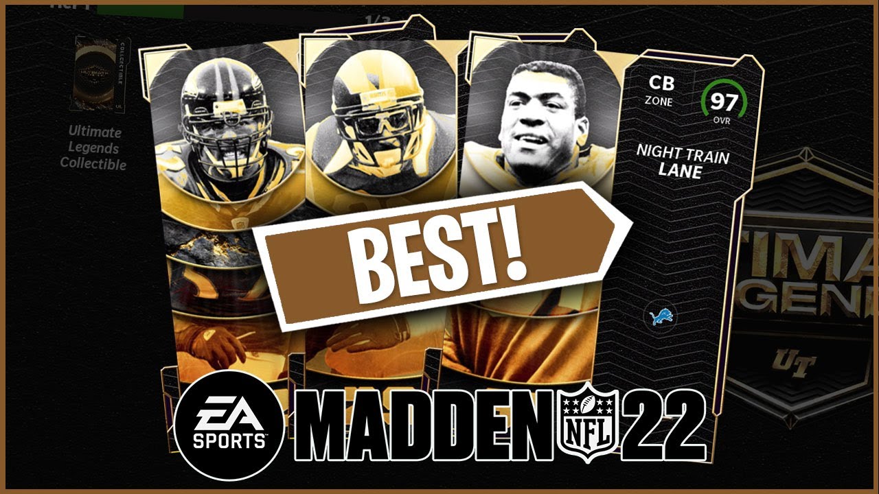 The BEST Ultimate Legends To Add To Your Madden 22 Ultimate Team!