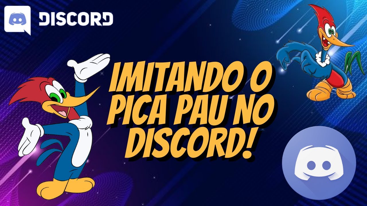 PICA PAU NO DISCORD imitando