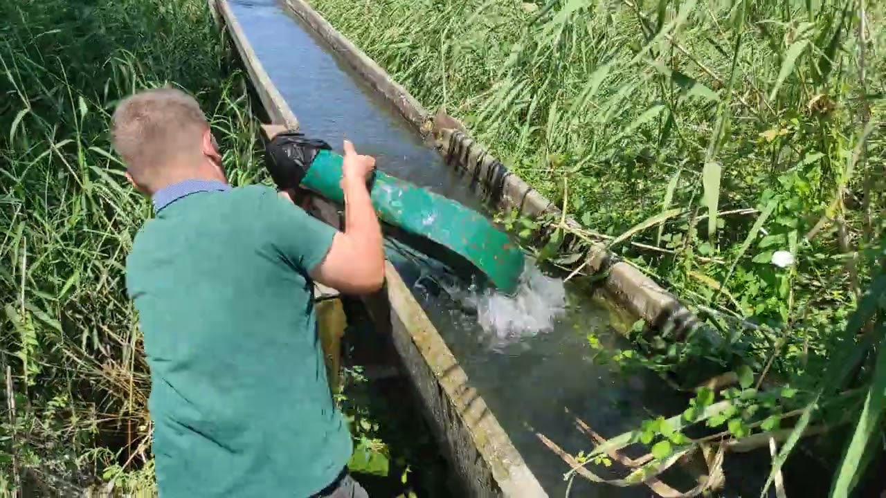 Sulama ekipmanı deve boynu ( sifon ) çalıştırma