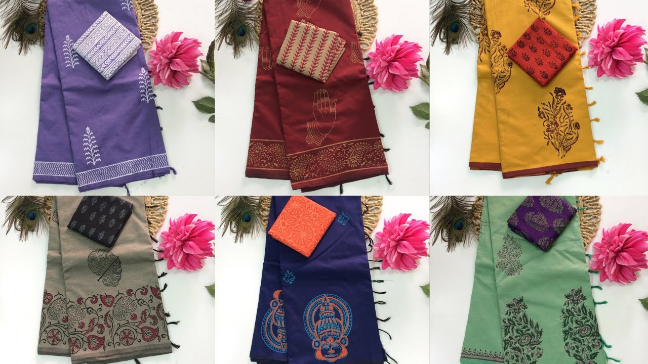 South Cotton Mix Sarees | WhatsApp - 8344378186 #southcotton #southcottonmix #southcottonsarees