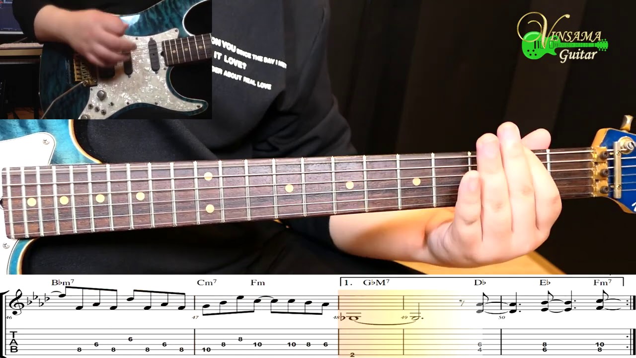 [Easy Lover] Philip Bailey, Phil Collins - 기타(연주, 악보, 기타 커버, Guitar Cover, 음악 듣기) : 빈사마 기타 나라