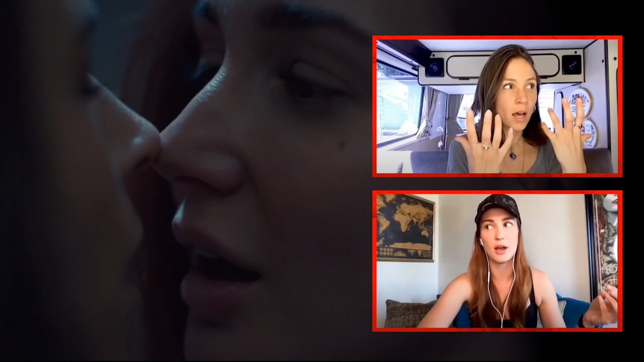 Kat Barrell and Dominique Provost-Chalkley About Love Scene From 04x02 Wynonna Earp BTS [EN/RU Subs]