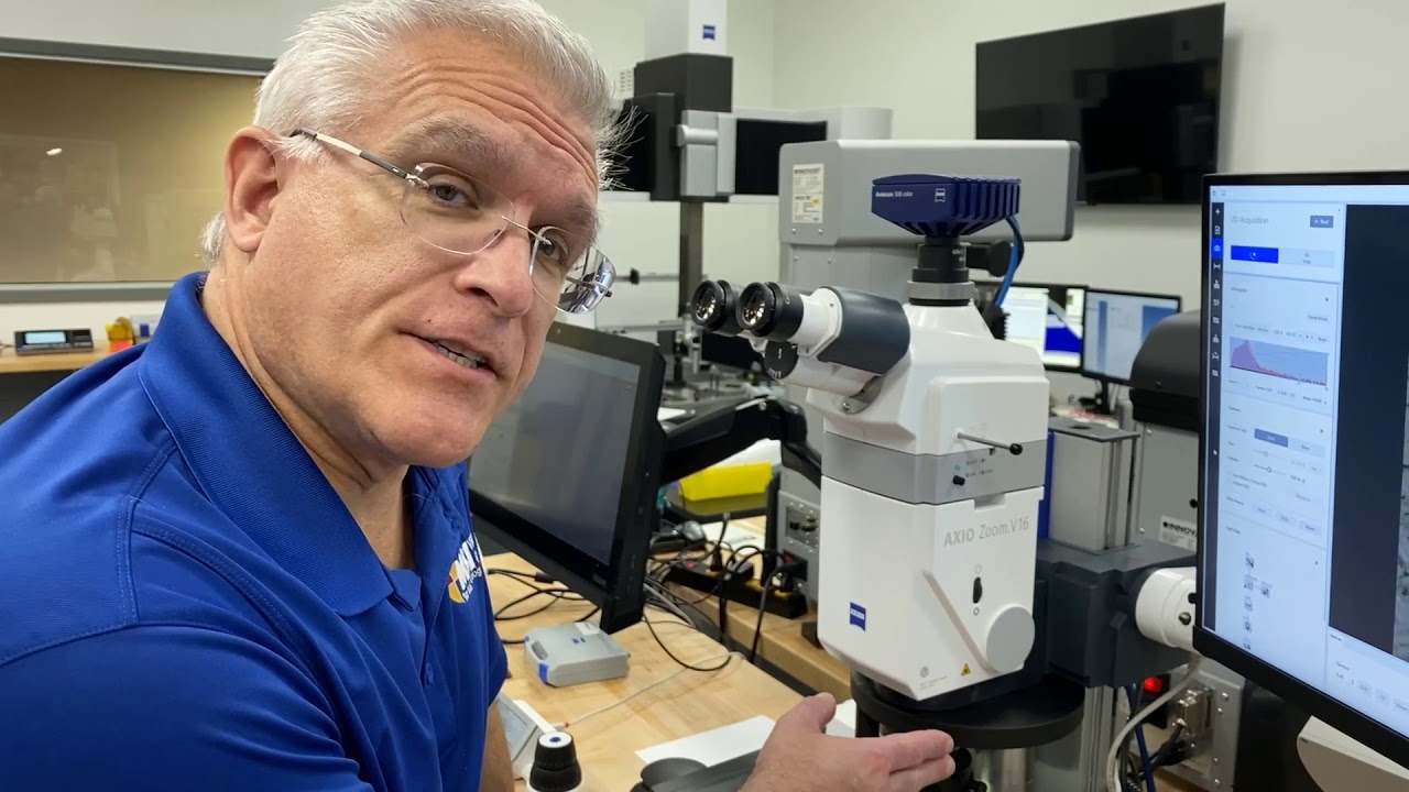 Materials Testing with Mike: AxioZoom V16