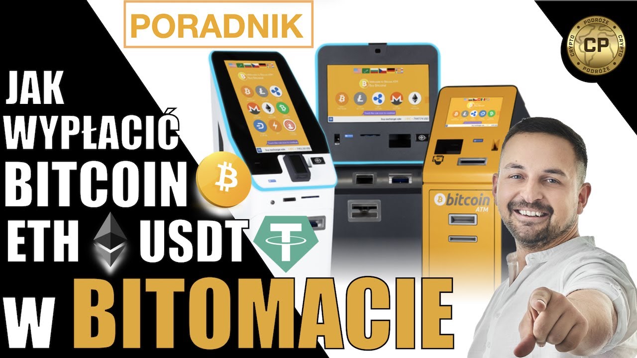 Jak korzystać z Bitomatu - Jak wymienić Bitcoin, Ethereum & USDT na Złot&oacute;wki? Jak znaleźć Bitomat?