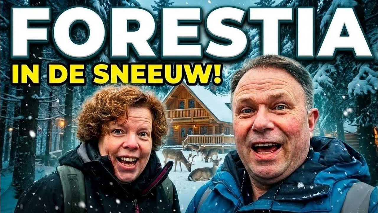 OVERNACHTEN in een LODGE bij FORESTIA! 🐻 De mooiste dierentuin van België?