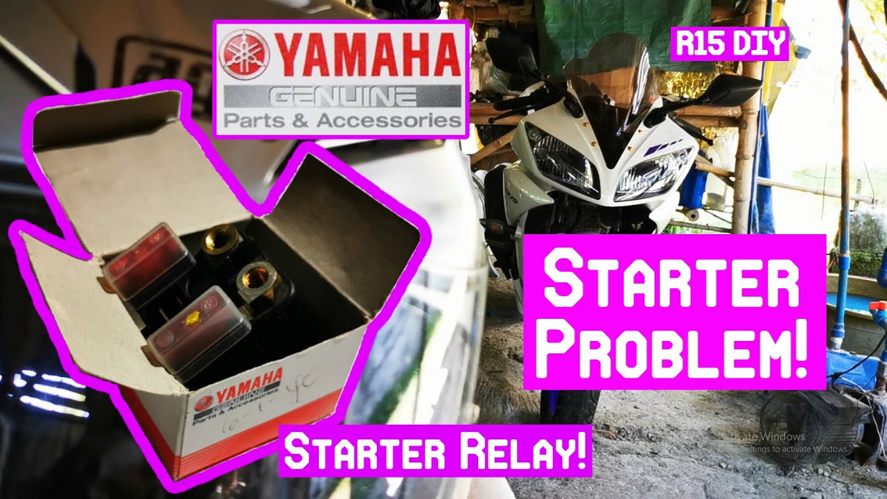 STARTER PROBLEM Solution | R15 | Troubleshooting Tips| Yamaha | DIY
