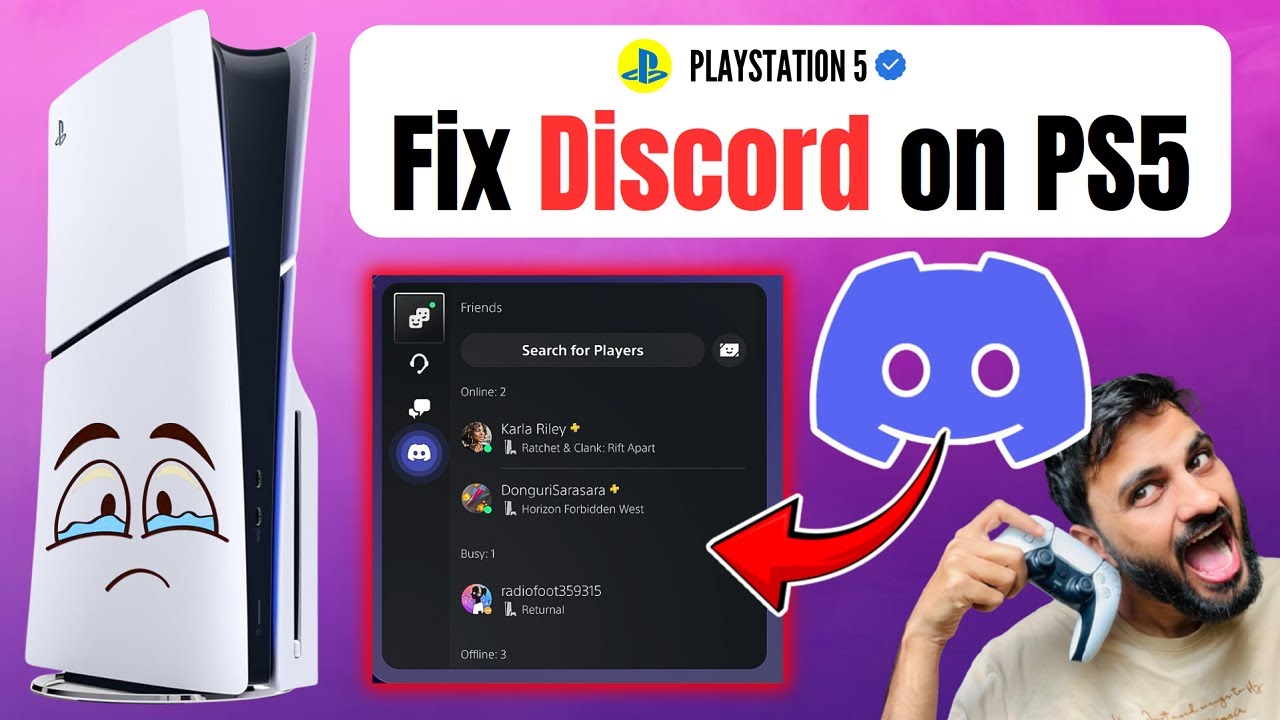 Как исправить Discord на PS5 | PlayStation Discord [ЛЕГКИЙ СПОСОБ]