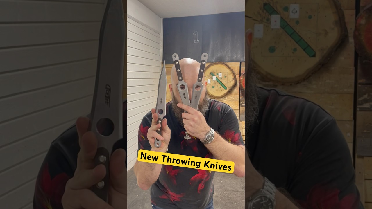 World Champion Knife Thrower Tries AceJet Maximus! 5% discount code: LOVE
