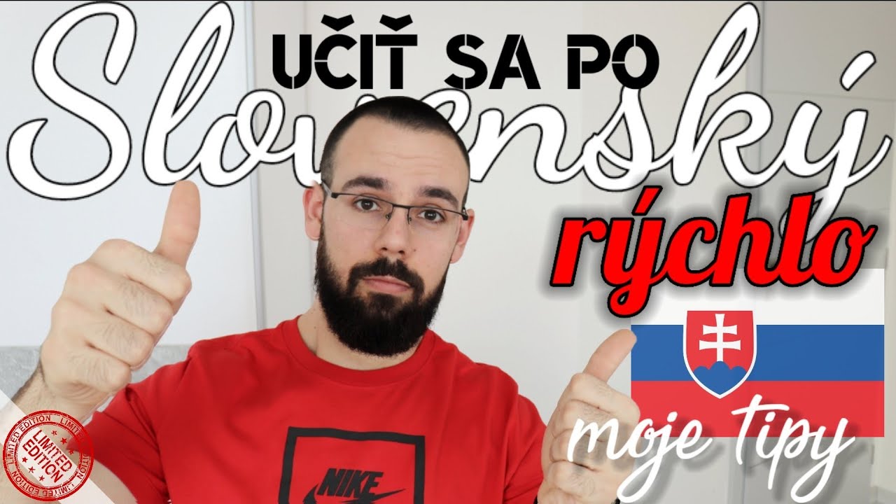 Naucio sam SLOVACKI ZA PAR MESECI 📝 Ako sa veľmi rýchlo naučit po Slovensky?
