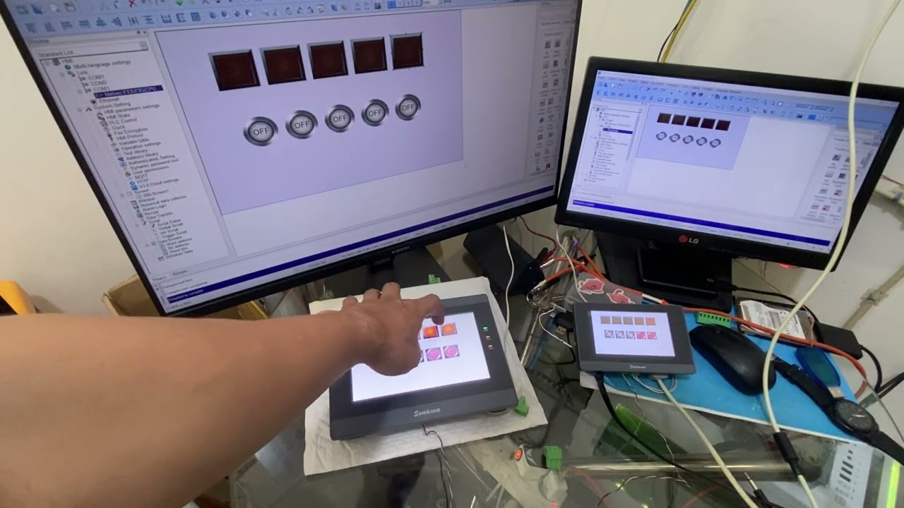 Samkoon MULTI HMI Display Monitoring