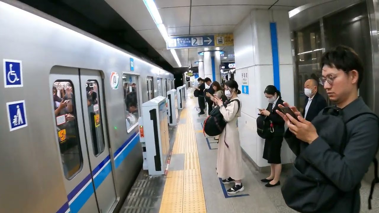 Kayabacho Station Walk | Japan 4K ASMR | 茅場町駅散歩 | Nam Mai TV