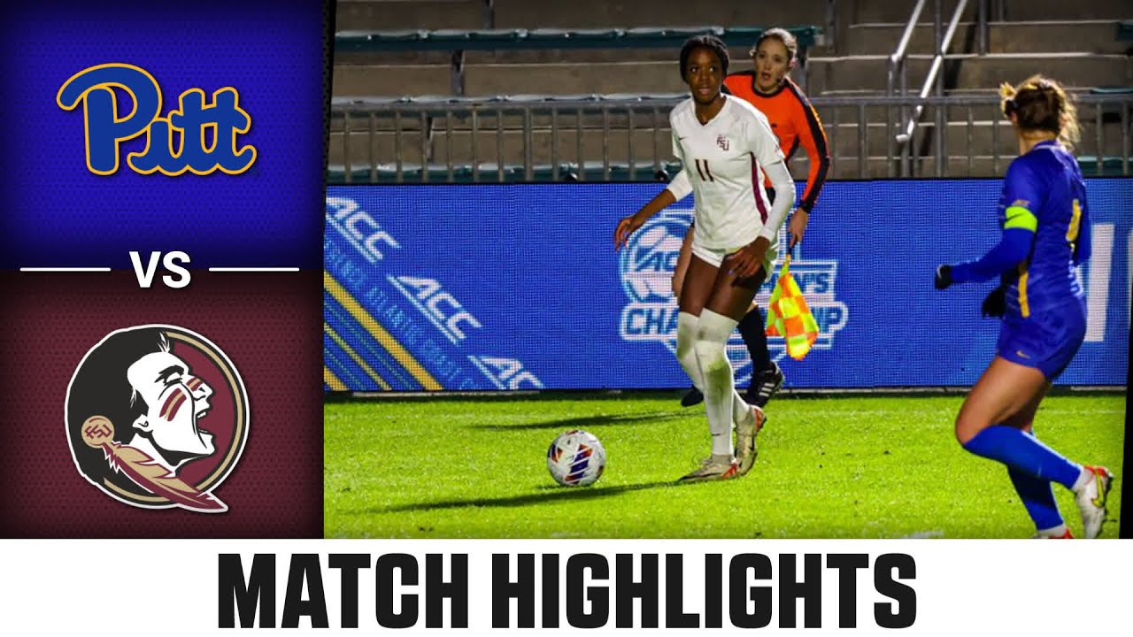 Pitt vs. Florida State ACC Women's Soccer Highlights (2023)