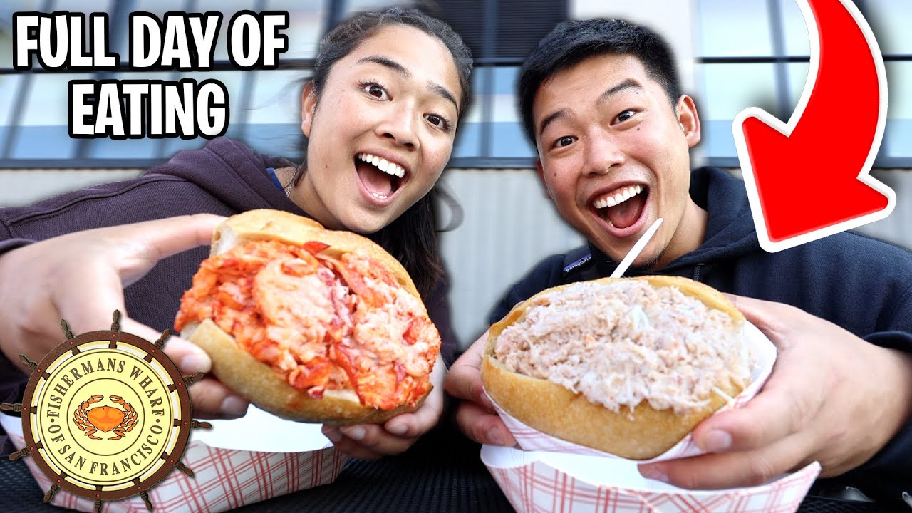 Целый день еды в Сан-Франциско | Fishermans Wharf | Japan Town