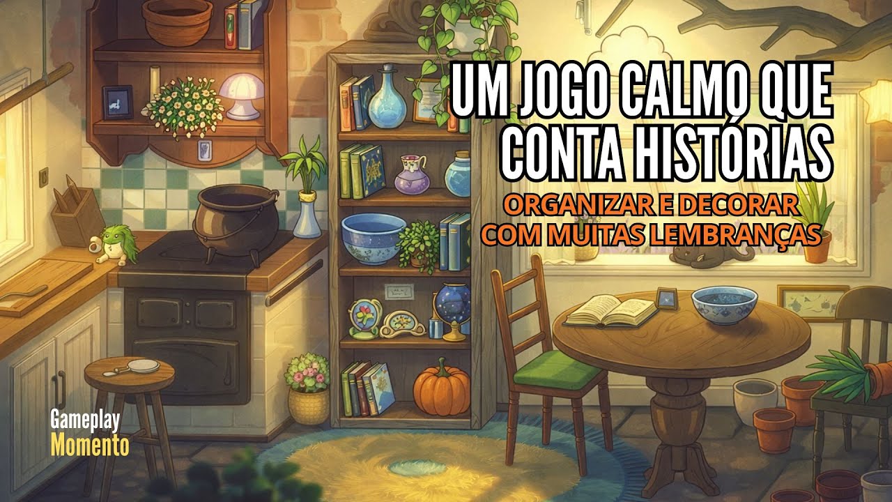 Momento | Decorando, organizando e descobrindo histórias em um jogo aconchegante - Demo