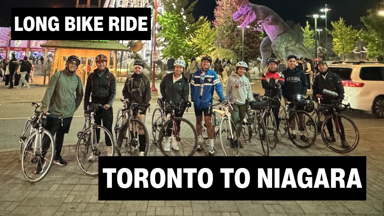 We Biked from Toronto to Niagara Falls