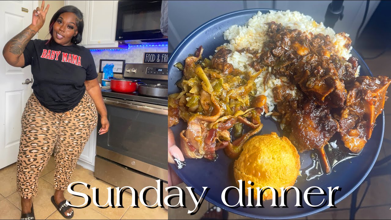 Watch me make Sunday dinner