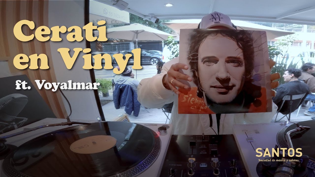 VINYL GROOVES: GUSTAVO CERATI | Santos Vinyl Sessions