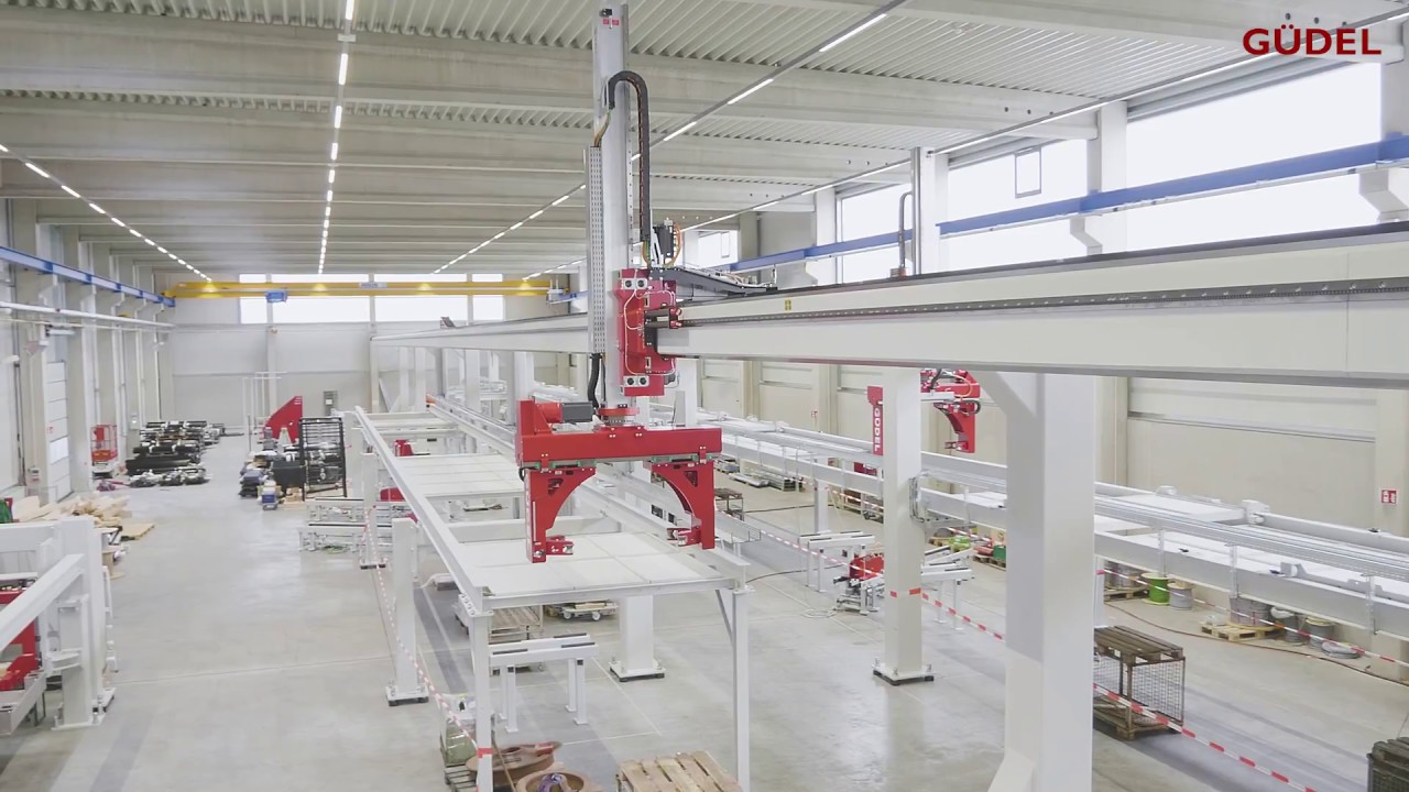 Railway solutions – Flexible gantry system for wheel, axle and wheelset handling