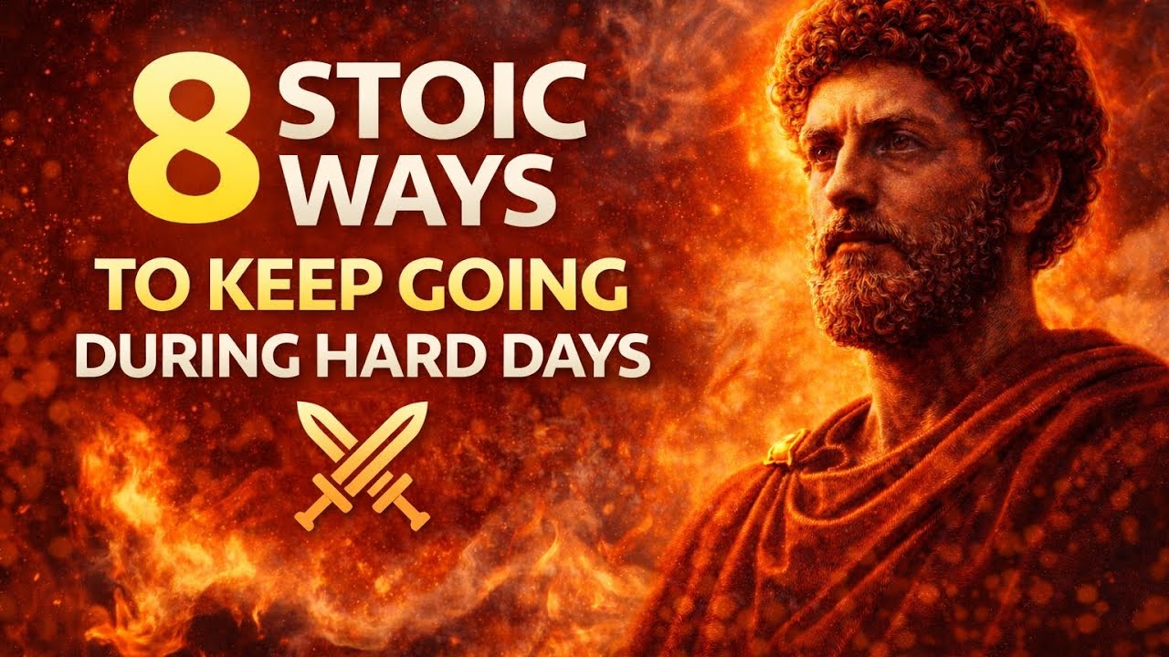 Hard Days Won’t Break You If You Follow These 8 Stoic Rules 🧠🔥 stoic philosophy