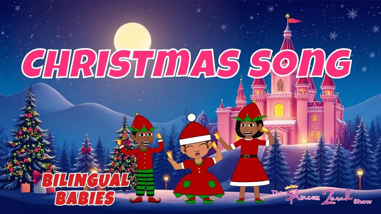 Jingle Bells Remix for Kids 🎄 | Princess Zarah Show Christmas Song | Holiday Sing Along for Children
