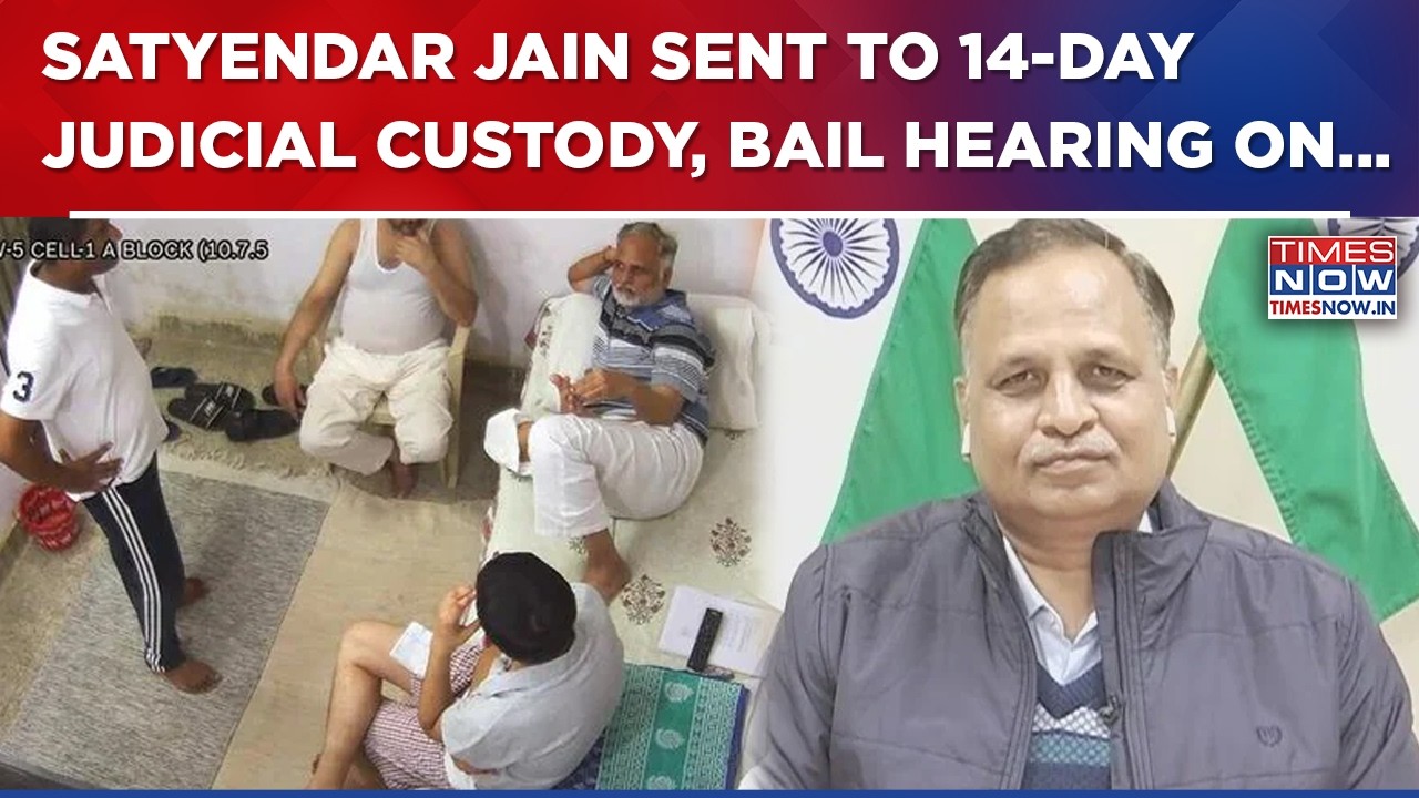 AAP Leader Satyendar Jain, 4 Others Sent To Jail In Delhi Jal Board Case, Bail Hearing On...