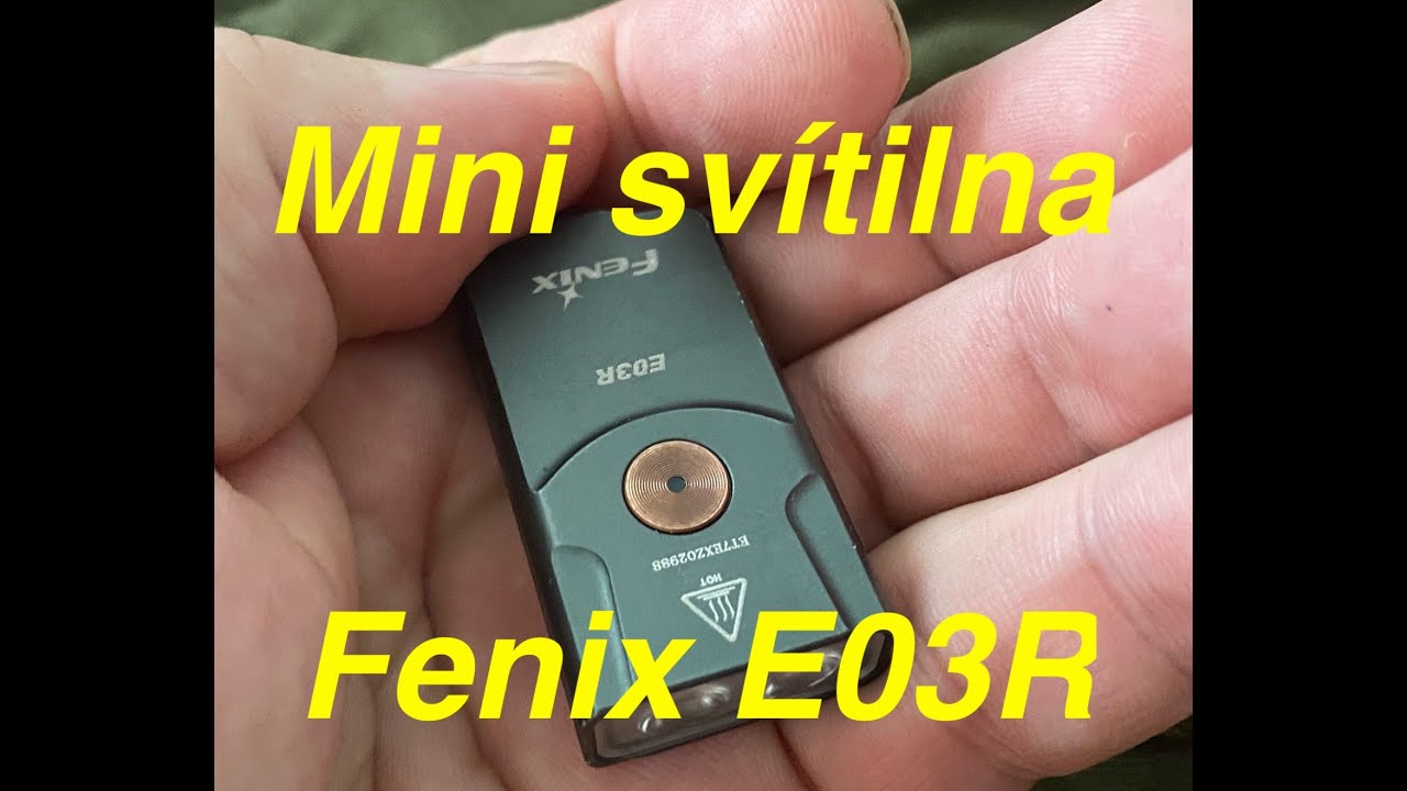 NABÍJECÍ SVÍTILNA FENIX E03R