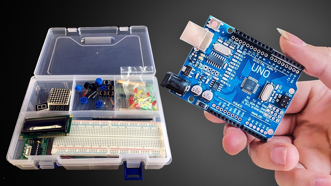 Tự học Arduino với bộ KIT học tập Arduino UNO R3