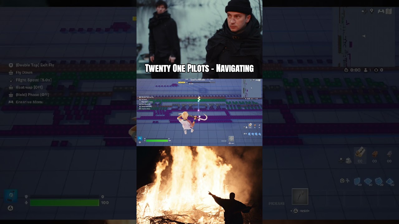 I Made NAVIGATING By TWENTY ONE PILOTS In FORTNITE! 
